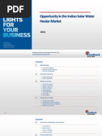 Download Opportunity in the Indian Solar Water Heater Market_Feedback_OTS_2012 by Feedback Business Consulting Services Pvt Ltd SN153838852 doc pdf