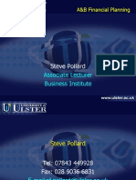 Steve Pollard: Associate Lecturer Business Institute