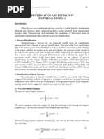 Identification and Estimation (Empirical Models) : D T U G T y