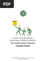 Download Nutrition Month 2013 Talking Points by ScoopBoy SN153856390 doc pdf
