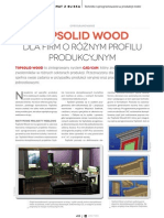Topsolid Wood: Dla Firm O Różnym Profilu Produkcyjnym