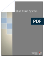 Online Exam System - Project Report