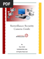 Surveillance Security Camera Guide: by Guy Avital All Rights Reserved