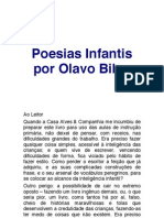 Poesias Infantis - Olavo Bilac