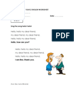 Worksheet Band1 Y2