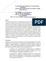 L'impact Des Projets D'infrastructures Urbaines Sur La Valeur Des Biens Immobiliers - WWW - Metrecarre.ma