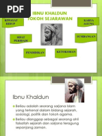 Ibnu Khaldun Tokoh Sejarawan Ulung