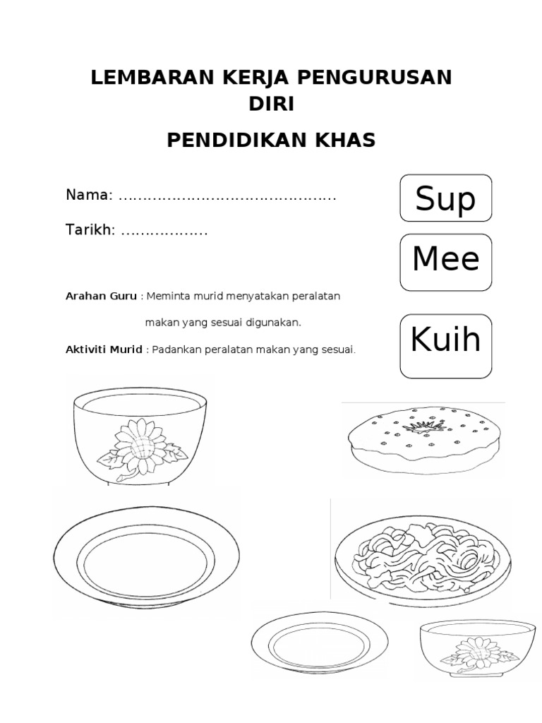 Lembaran Kerja Pengurusan Diri Vol 1 Pdf