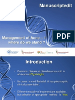 Management of Acne - 1