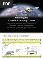 Assessing Spoofing Threat