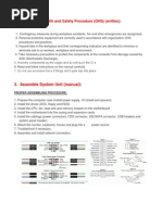 Occupational Health and Safety Procedure (OHS) (Written)