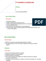 Project Management Lecture Note 8A1 - Project Scheduling