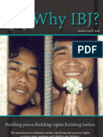 Why IBJ?: Building Peace - Building Rights - Building Justice