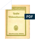 Chamberlain, Houston - Arische Weltanschauung (1938, 95 S., Text)
