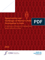 India Governance Report Synthesis 2013