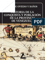 Historia de la Conquista y población de la provincia de Venezuela