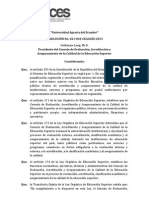 Resolucion 021-44 Ceaaces u. Agraria Del Ecuador