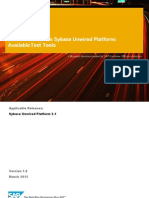 How to Test the Sybase Unwired Platform - Available Test Tools