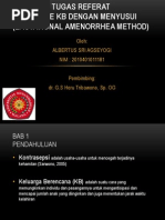 Download METODE AMENOREA LAKTASI by dr Albertus SA SN153903953 doc pdf