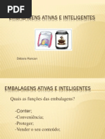 - Power Point Embalagens Ativas e Inteligentes