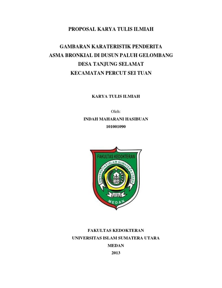 Cover Proposal Kti Indah Pdf