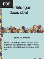 Perhitungan Dosis- Injeksi