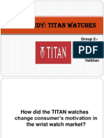 Titan Watch Consumer Motivation