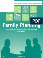 Family Planning Handbook WHO 2011