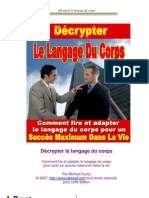 Dcrypter Le Langage Du Corps