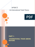 Hapter: The International Trade Theory