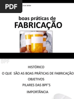 boas praticas de fabricação