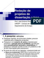 1 Redacao Projetos Dissertacao Tese