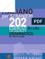 Italiano Per Stranieri 202 Esercizi