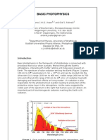 Basic Photophysics