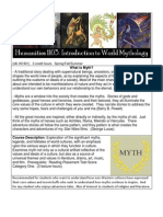 humnt 1103 -- introduction to world mythology