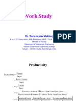 Work Study: Dr. Sanchayan Mukherjee