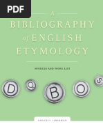 Download A Bibliography of English Etymology by Marcus Explains SN153975849 doc pdf