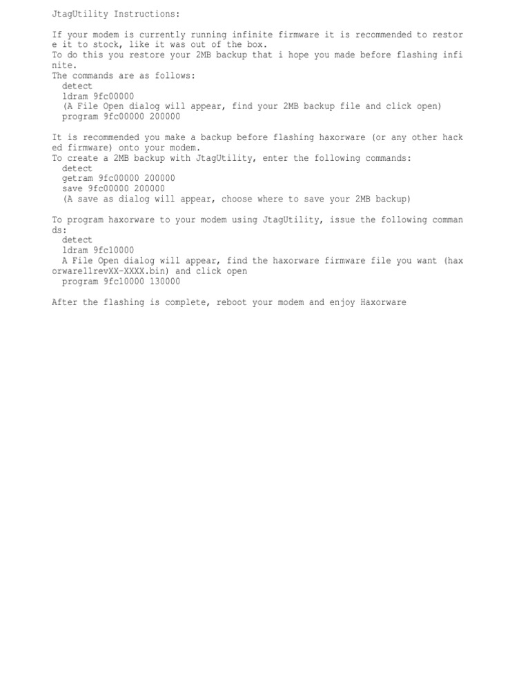 Instructions | PDF