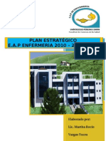 Plan Estrategico e A P Enfermeria Upeu FJ 2010 2013