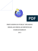 Kertas Konsep Public Speaking