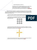 Test inteligencia creativa 4 soluciones problemas