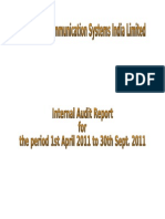 Final Internal Audit Report 12-ICSIL-Ver-Draft