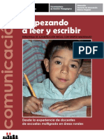 Comunicacion Empezando Leer y Escribir