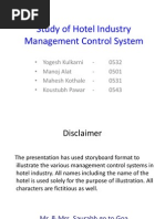 MCS Hotel Control System