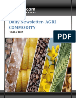 Daily Agri News Letter 16 July 2013
