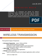 Wireless Transmission