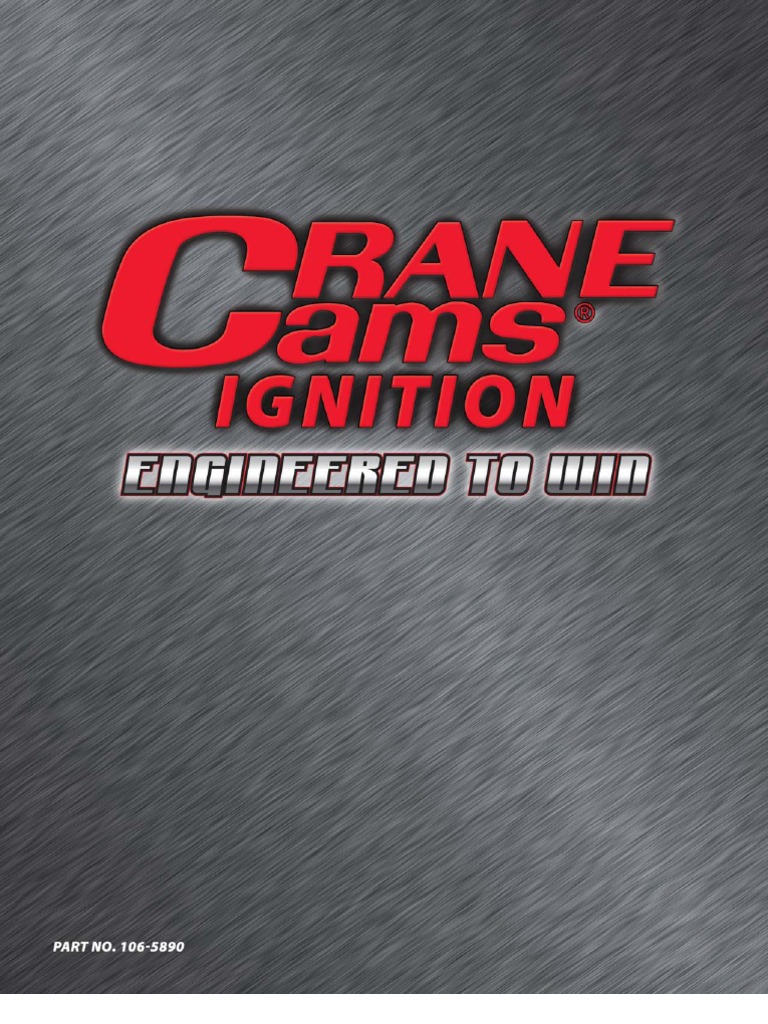 Crane Cams Ignition Catalog 09 Ignition System Distributor