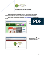 Manual Pengisian KRS Online