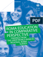 Roma Education in Comparative Perspective