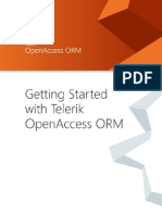 Getting Started With Telerik OpenAccess ORM Guide